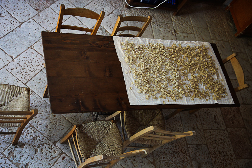 Orrechiette selber machen in Apulien