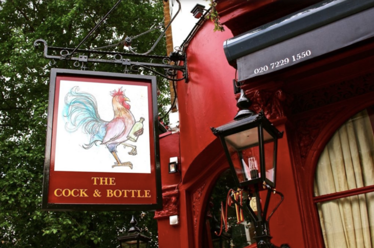 Cock & Bottle