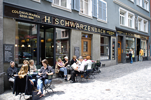 Schwarzenbach Kaffeerösterei + Teecafé in Zürich